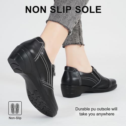 Image of Loafers for Womens Comfort Dressy Low Heel Business Casual Office Work Shoes