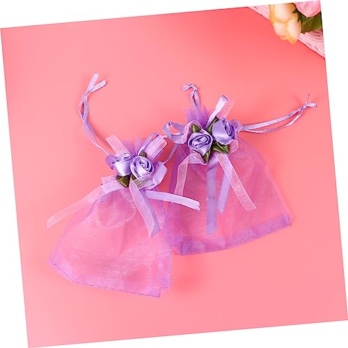 36 Sachets filet avec cordon LIFKOME pour bonbons d'anniversaire