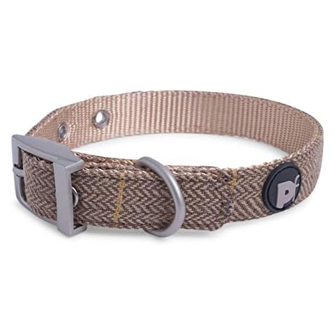 Petface Tan Tweed Dog Collar for Small Dogs Cover