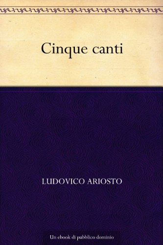 Cinque canti (Italian Edition)