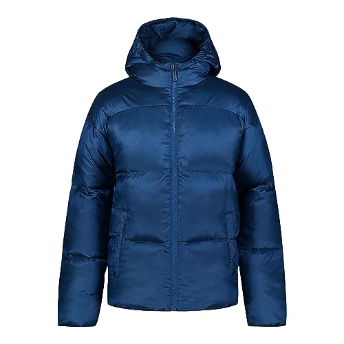 Image of Under Armour Girl's Prime Hooded Puffer Jacket, Lightweight & Water Repellent