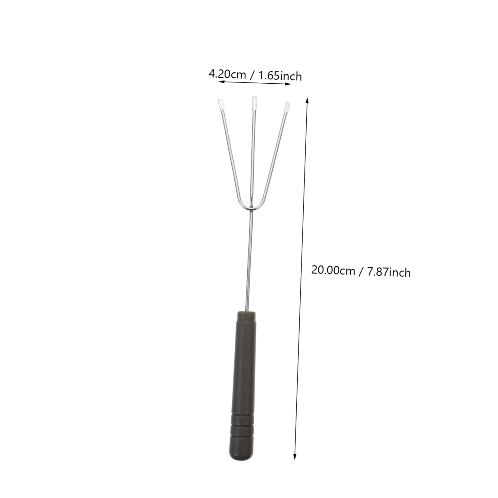 CIYODO 6pcs Stainless Steel Chocolate Candy Dipping Forks for Fondue Cheese Fondue Forks