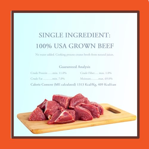 Hereford Farms 80799 100% Beef In Bone-Broth, High-Protein, Limited Ingredient Wet Dog Food thumb #4
