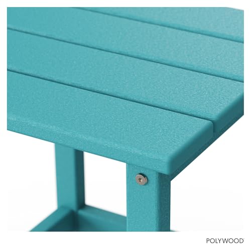 Image of POLYWOOD Long Island 18 inch Side Table, Aruba