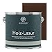 Produktbild Lignocolor® Holzlasur 2,5L (Nussbaum dunkel) Holzschutzlasur für Außen & Innen Wasserbasis  Andere Farbtöne verfügbar
