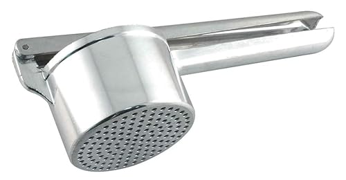 SCHIACCIA PREMI PATATE SCHIACCIAPATATE PER PASSATELLI IN ALLUMINIO CON FORI DA 5 mm "DE LUCA"