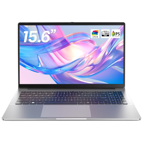 Amzboy 15.6 Inch Laptop, N4020 Processor, 4GB RAM 128GB eMMC Expandable 1TB, Windows 11, 1920*1080p, Full-featured USB-C, Thin and Light Notebook Computer for Students, Home and Office, Charcoal Gray