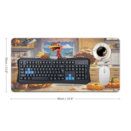 Mouse Pad Grande de Caucho VstaDank 60x30 cm miniatura 2