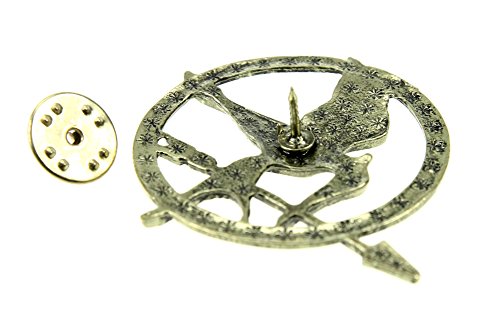 Demarkt ® Fashion Broche de latón para hombre y mujer, diseño de película Los juegos del hambre Ridicule Bird