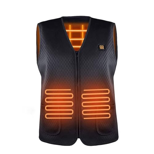 Beheizte Weste USB, Beheizbare Jacke Herren/Damen, Winter Weste...