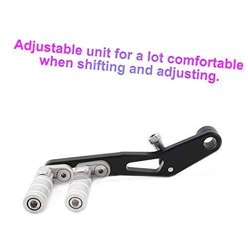 BarBaren Motorcycle Shift Levers Folding Gear Shifter Pedal For Yamaha MT-07 14-18 FZ-07 15-18