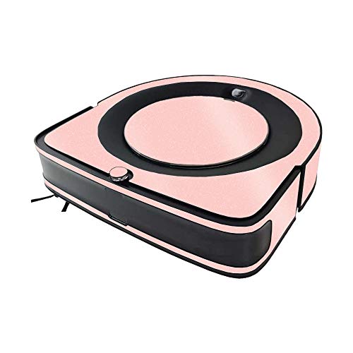 Image of MightySkins Glossy Glitter Skin Compatible with iRobot Roomba s9 Vacuum - Solid Blush | Protective High-Gloss Glitter Finish | Easy to Apply and Change Styles | Made in The USA