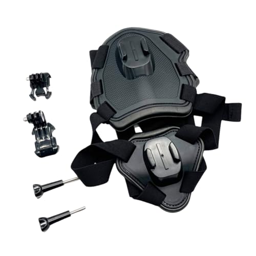 耐久性アルミニウム犬カメラベストペットハーネスマウント調節可能なストラップ小型犬から大型犬までアクションカメラアクセサリーマウント犬ベスト小型大型犬用