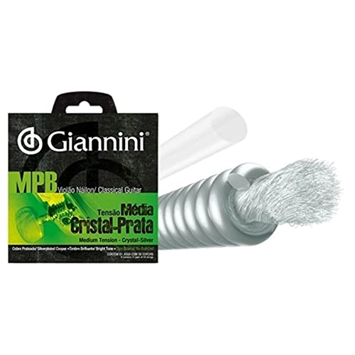 Encordoamento para Violao GENWS Serie MPB NYLON Medio Giannini