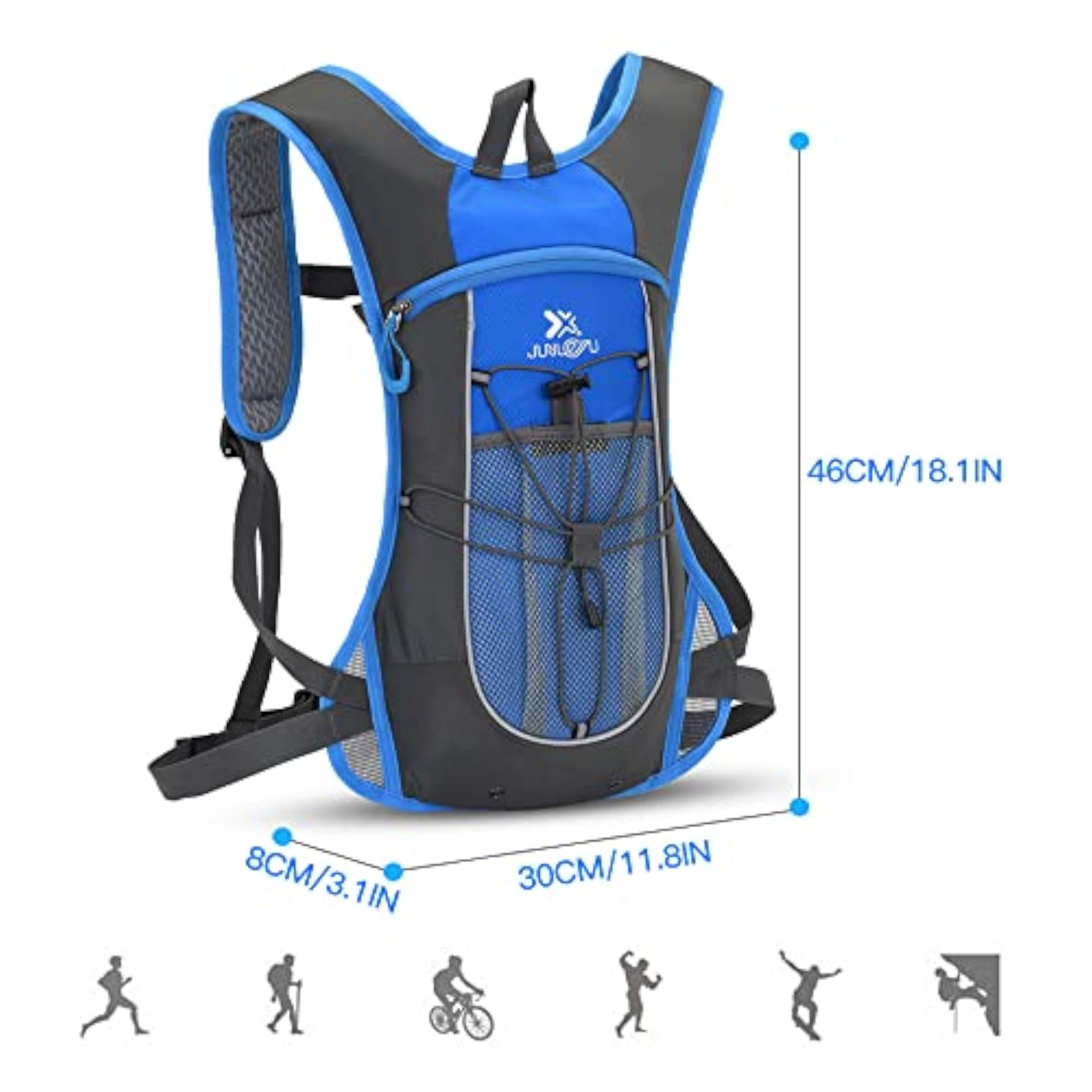 Lightweight Cycling Backpack Water-Resistant Outdoor Sport Hydration Backpack