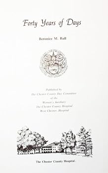 Hardcover Forty years of days Book