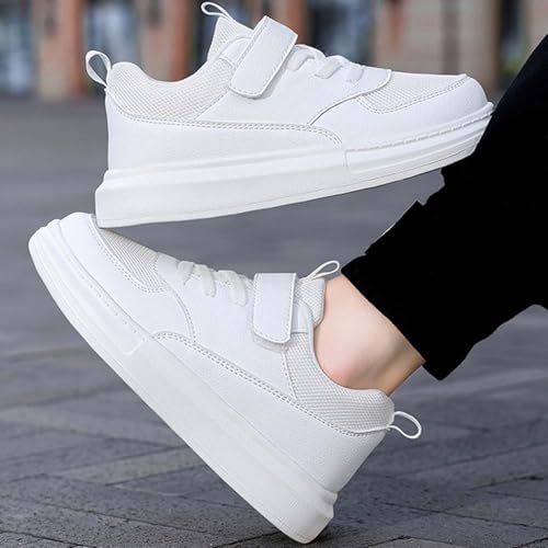 Boys Girls Sneakers Kids Shoes Non-Slip & Durable Breathable Lace-up Athletic Shoes Toddler/Little Kid/Big Kid4