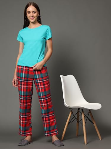 Image of B STORIES Women's Cotton Pyjama Set | Comfort and Relexed Nightsuit for Ladies