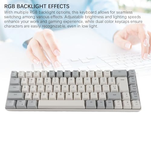 Clavier de jeu filaire compact pour optimiser l'espace de bureau RVB - 5