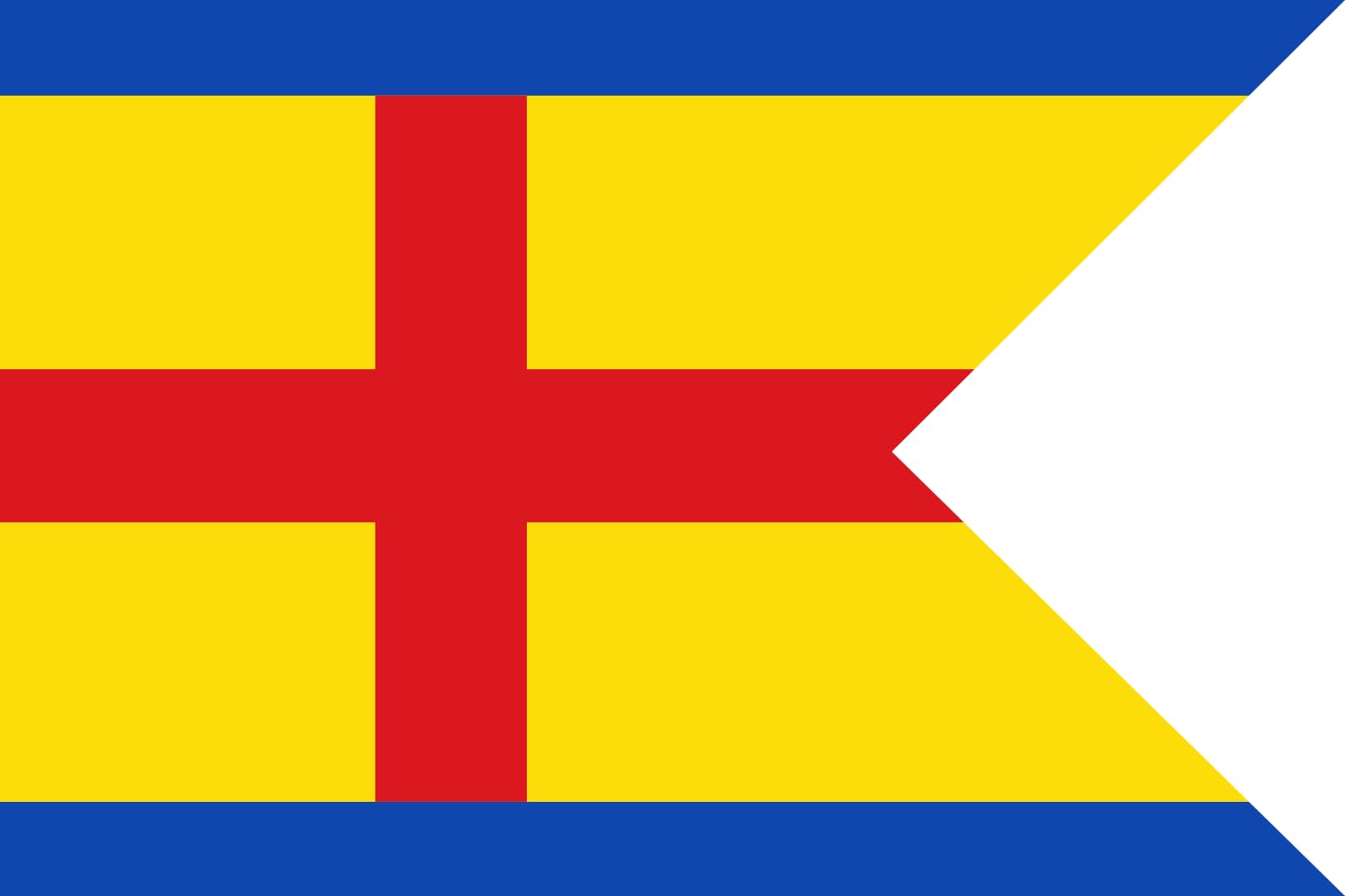 Drapeau Large Herten vlag indéchirable contre la décoloration extérieure