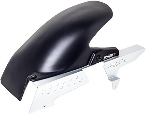 Image of Puig 1477j Rear Mudguard and Fittings, with Chainguard
