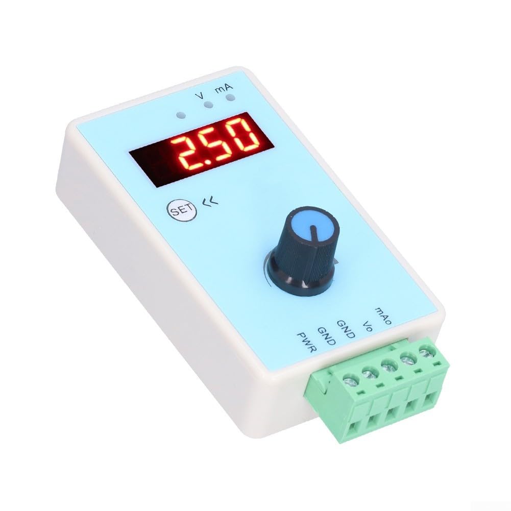 Generatore di segnale portatile con uscita analogica 0-10V/2-10V e 0-20mA/4-20mA, doppia tensione e modalità corrente per ingegneria elettronica