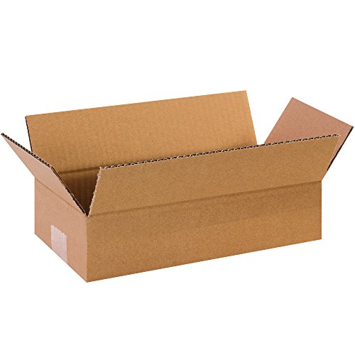 BOX USA 25 Pack of Long Corrugated Cardboard Boxes, 12