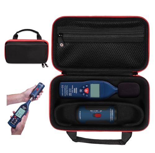 GETGEAR Sound Level Meter Organizing Case for Reed Instruments R8050 Dual Range Sound Level Meter and R8090 (SC-05) Sound Level Calibrator