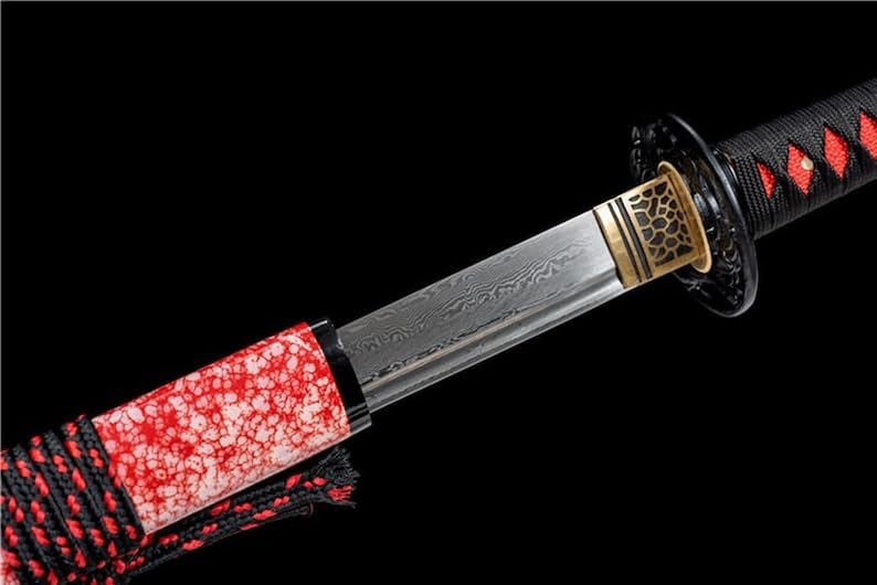 Amazon.com : Zhmyyxgs Straight Sword Katana Damascus Steel Blade