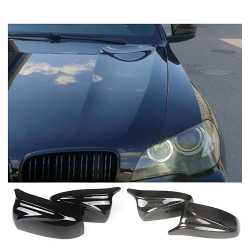 Coque rétroviseur carbone X5 E70 X6 E71 cache rétroviseur latéral - 3