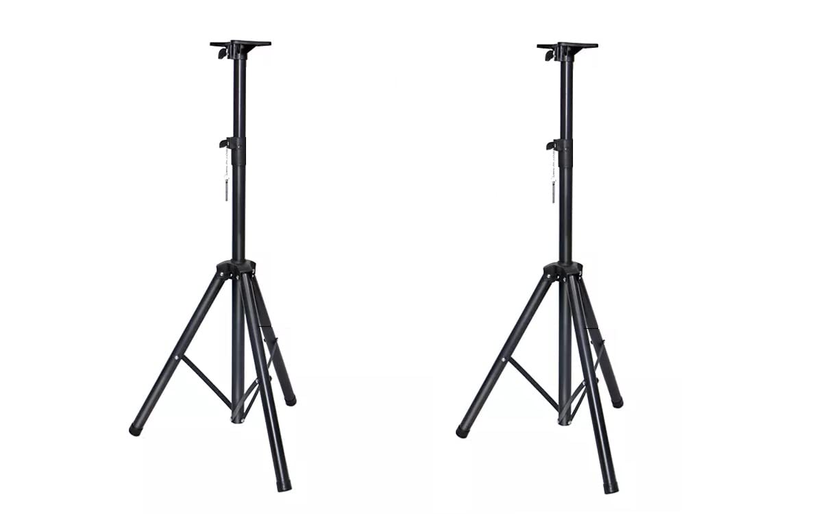 Buy InnovativeIQ Tripod Speaker Stand Height Adjustable Double