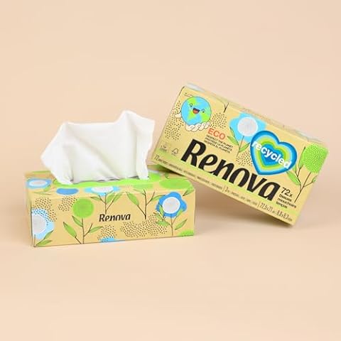 Mouchoirs recyclés Renova Cover