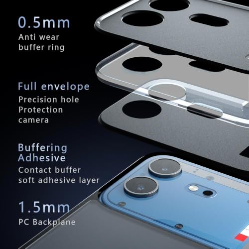 Image of Phone Case for Nothing Phone 4B, Matte PC+TPU Cover, Air Bag Corners, Anti-Fingerprint, Never Turns Yellow, Micro Arc Edge, Skin-Friendly Feel, Black