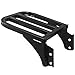 NOVALLA Detachable Sissy Bar Backrest Luggage Rack Fit for Harley Sportster XL 883 1200 2004-2022 Fit for Dyna FLST FLSTC 2006-Later Fit for Harley Softail 1984-2005 (Black)