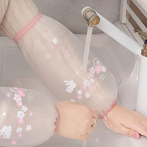 TAMUNI Manchettes, Manchettes de Cuisine, Manches Longues Manches Anti-saleté Anti-Huile Manchettes de Nettoyage ménager Manchettes (Color : No6) Cover