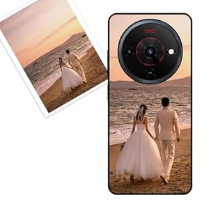 KARTXITAI Personalized Case compatible with ZTE Blade A76 5G,Custom Phone covers Customised with Photo Image Text Picture, Soft Anti-Fingerprint Anti-Scratch Anti-Fall Cover -Black