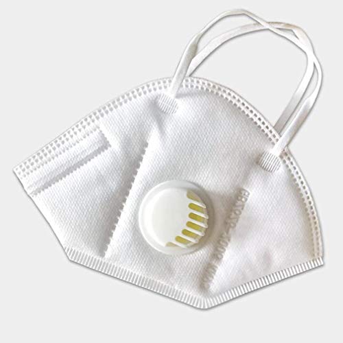 50 piezas de protección facial desechable antipolvo, antivaho y antipolución, no KN95 / ffp3 / FFP2 / n95 50pcs