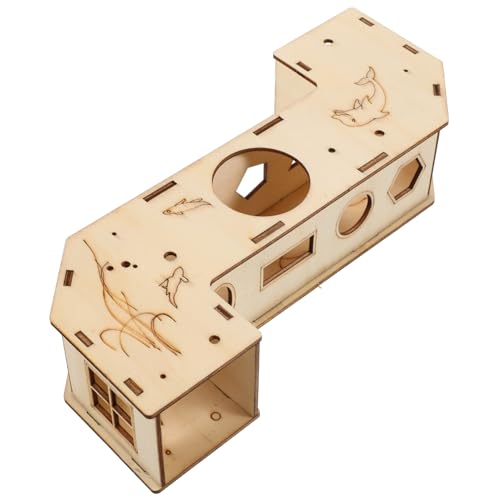 Toddmomy Hamster Tunnel Tube Hideout Tube for Hamsters Guinea Pigs and Small Pets Sturdy and Safe PET Supplies