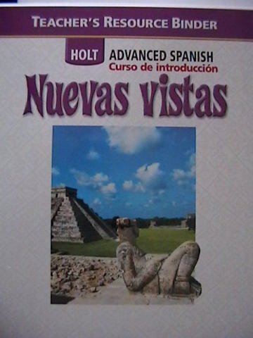 Tchr's Res Bndr Nuevas Vistas 2006 Intro (Spanish Edition)