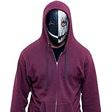 Ghoulish Productions Kagekao Mask, Japanese Creepy Latex Mask. Black And White Japanese Creepy Latex Mask. Creepypastas Line. Adult Mask One size latex mask