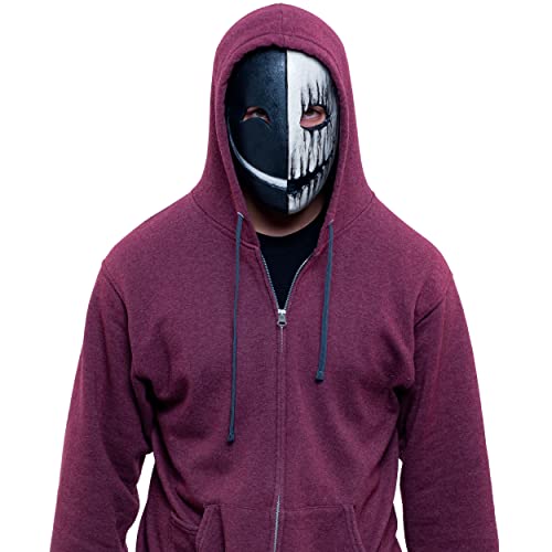 Ghoulish Productions Kagekao Mask, Japanese Creepy Latex Mask. Black And White Japanese Creepy Latex Mask. Creepypastas Line. Adult Mask One size latex mask