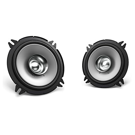 KENWOOD Altavoces para Coche KFC-S1356. Sistema de Altavoces de Doble Cono para Montaje Empotrado en Coche. Cono de Woofer de 13cm, Sonido Potente y de Calidad, Potencia RMS 30W y de Pico 260W