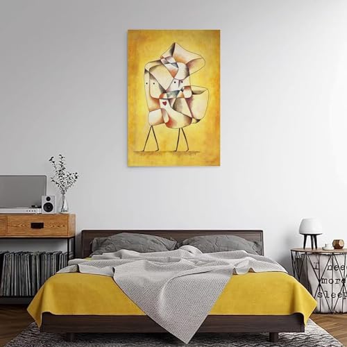 Toile Paul Klee frère et sœur cadeau idéal 30x45 - 3