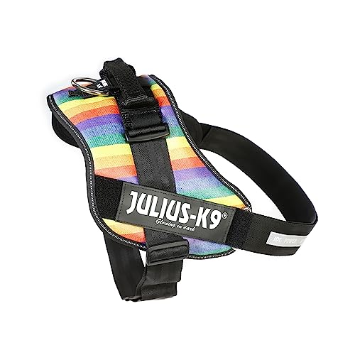IDC Powerharness, Size: 3XL/4, Rainbow, Rainbow - artificial leather - Image 4