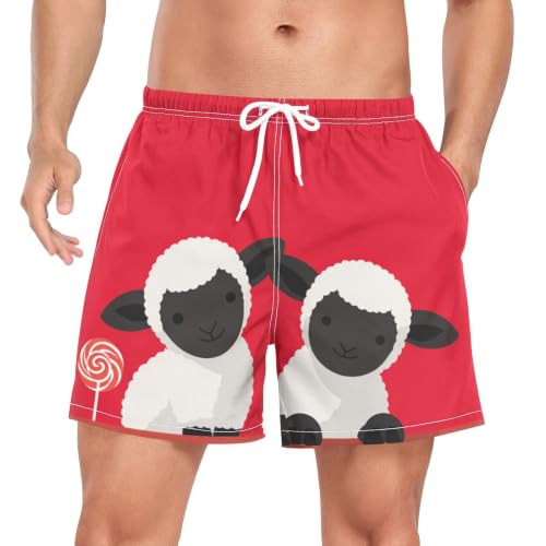 Traje de baño de secado rápido para hombre sin rozaduras de playa