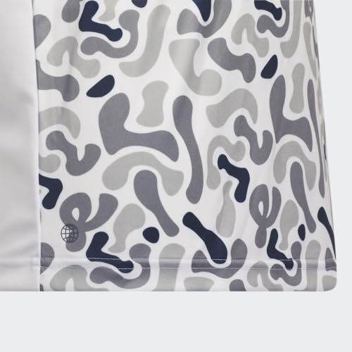 adidas Boy's Camouflage Printed Golf Polo Shirt4