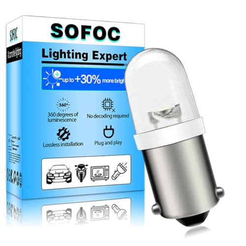 SOFOC BA9S 12V RGB LED Miganie Zanikanie Sprzet Przemyslowy Arcade Wskaznik AGD 5Szt