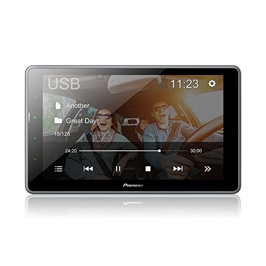 Central Multimídia Pioneer Dmh-af555bt 9.0 Touch Screen