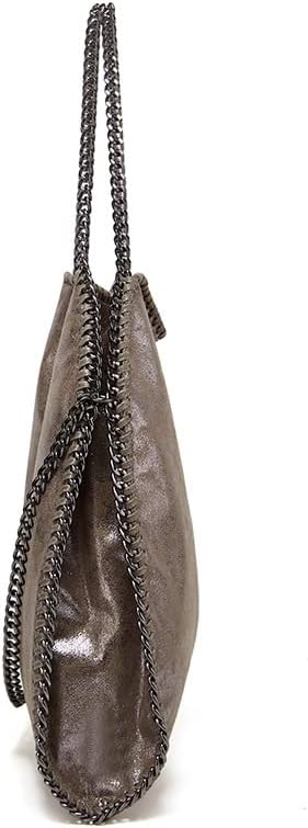 Ladies Handbag Women Faux Leather Crossbody Shoulder Bag Fashion Chain Bag Large Hobo Bags for Women - Image 4