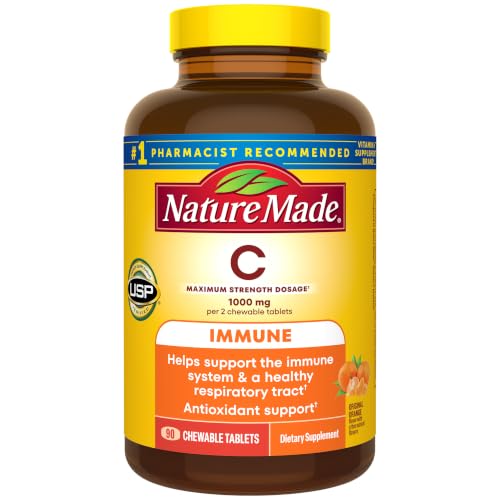 Nature Made Chewable Vitamin C 1000 mg per Serving, 90 Tablets - image 1